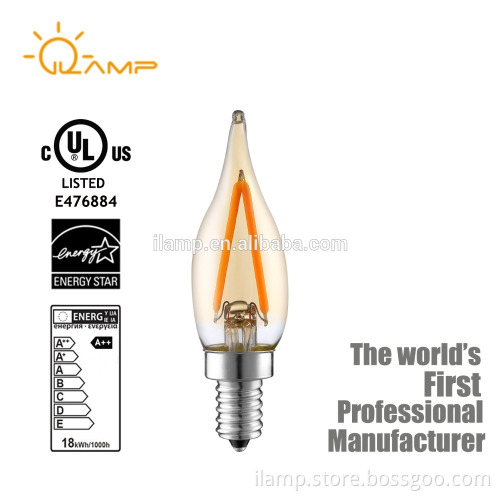 6W E12 C35 Dimmable Led Candle Bulbs 6W E14 Dimmable Led Candle Bulbs